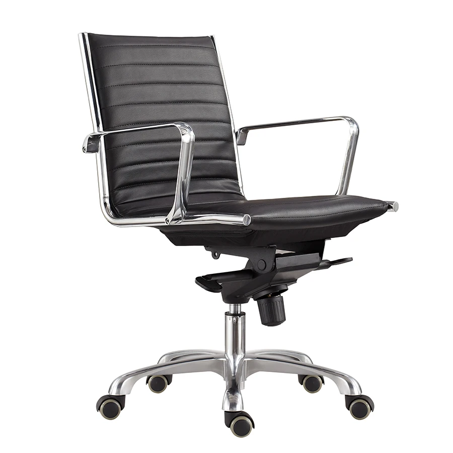 
Factory most strong high back leather metal office chair 