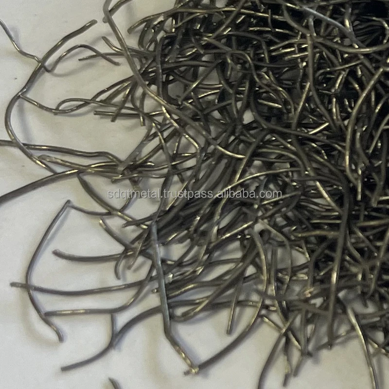 Chinese Manufacturers Stainless Steel Fiber Stainless Copper-plated Micro Steel Fibers For Concrete And Castable Ss310