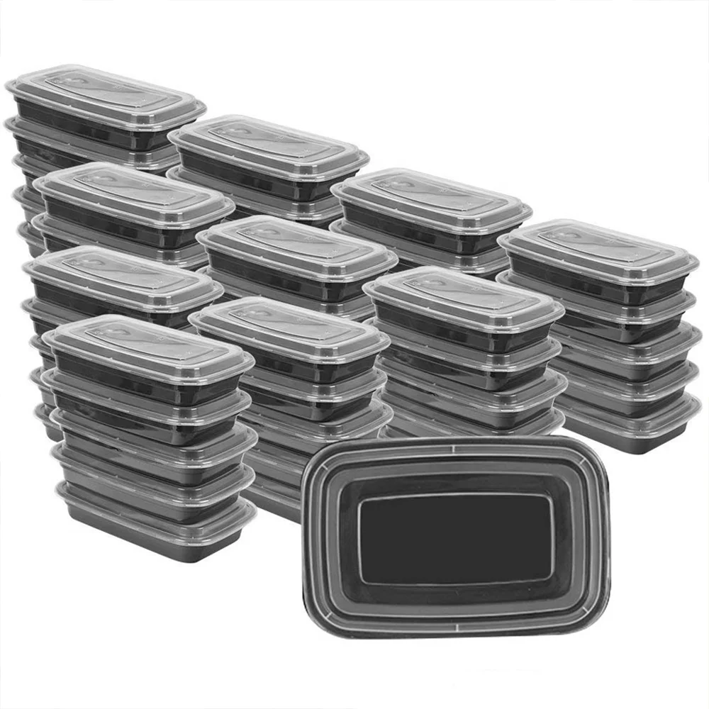 Customized With Lid Plastic  Food Tray