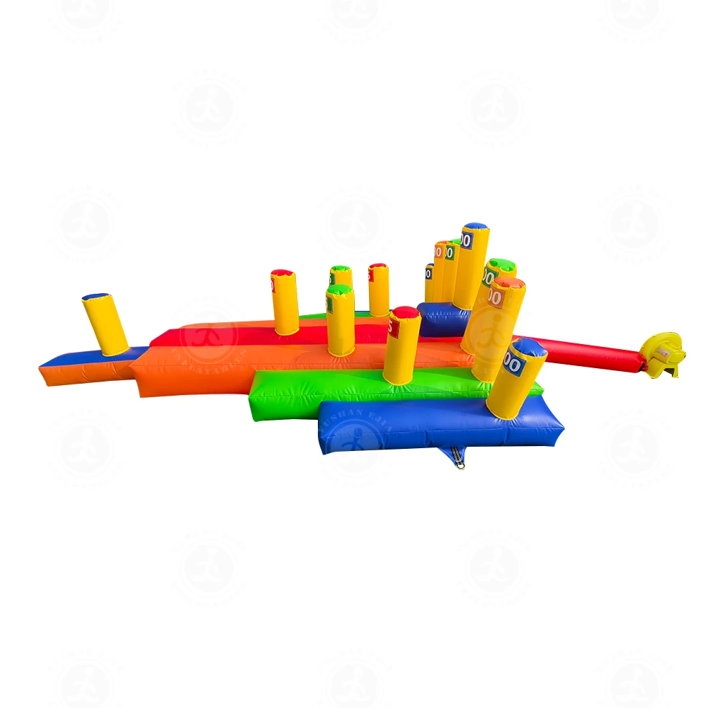 China manufacture custom logo Inflatable Ring Toss game for School Carnivals