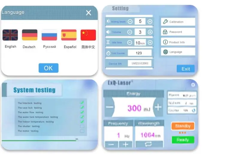 Tattoo removal equipment Q-switched laser Picosecond pigments removal factory price