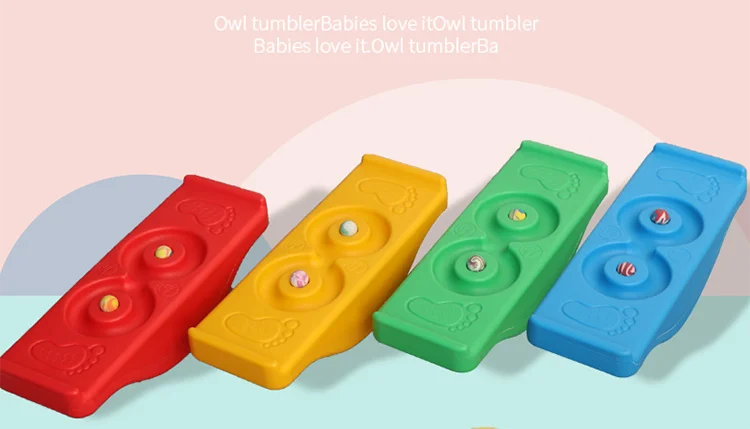 
2021 Hot Sale Balance Board Kids Integration Training Kids Childhood Toys Rocking Simple Home Fitness Board Indoor Outdoor Activ 