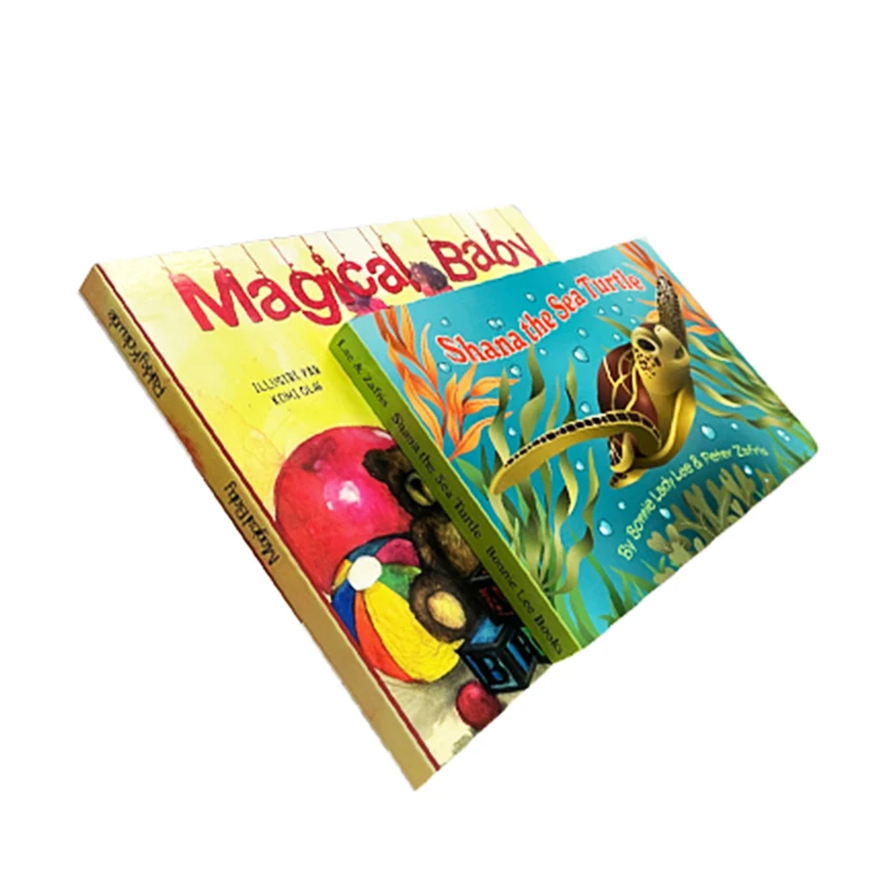 Wholesale children custom full color high quality board books printing children board book