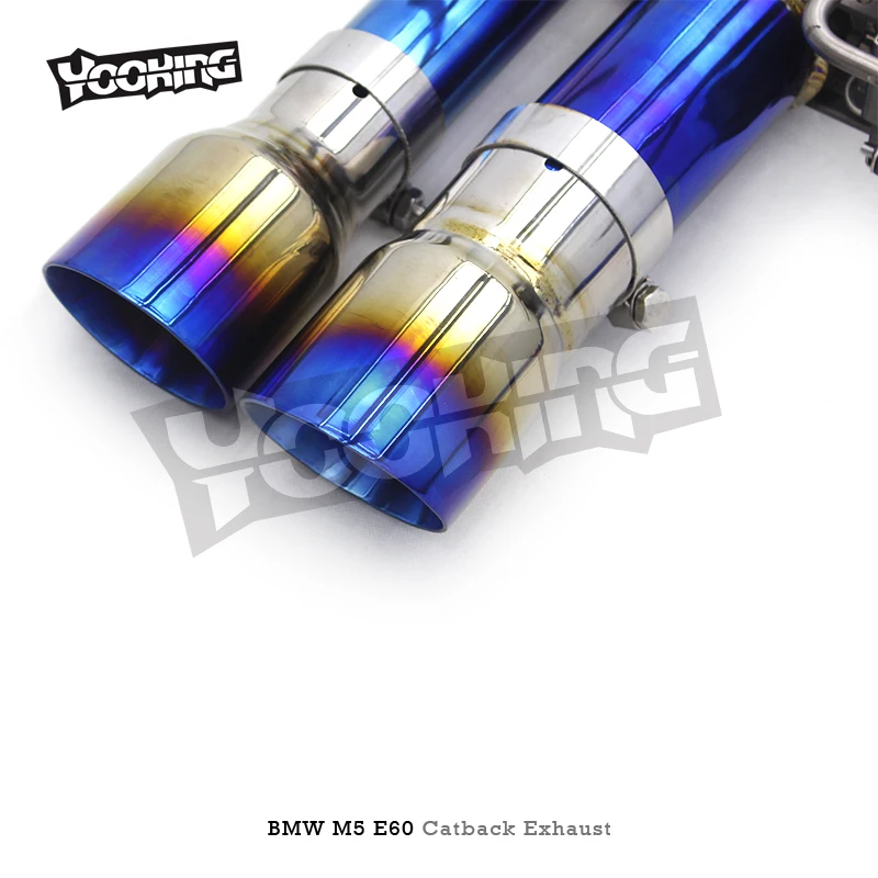 ODM Performance Titanium Valvetronic выхлопные глушители аксессуары для BMW M5 E60 5 0 2003-2010 титановая выхлопная труба
