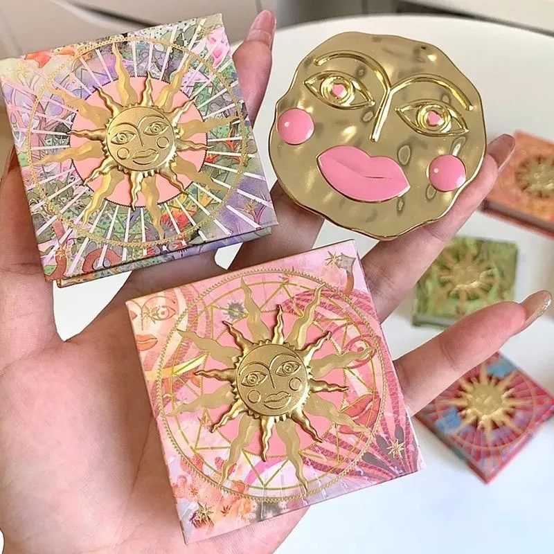 Girlcult emo blush Sun Blush purple toning Fuwa delicate highlighter creative blush