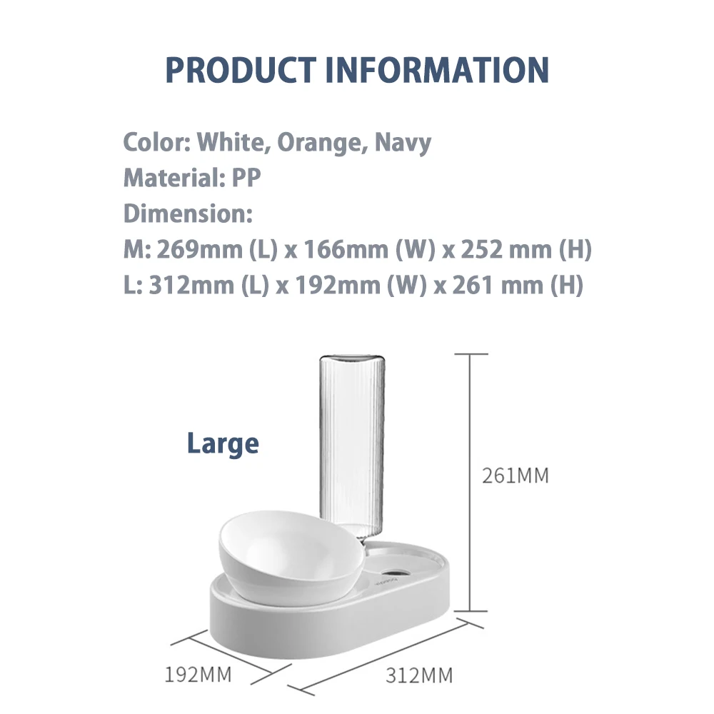 
Luxury Hot Selling Pet Supplies Water and Food Bowl Set Feeding Automatic Food And Water Dispenser New Design Double Food Bowl 