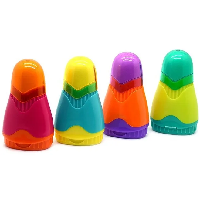 Милая точилка для карандашей ручная креативная мини-точилка Пластиковая школы детей