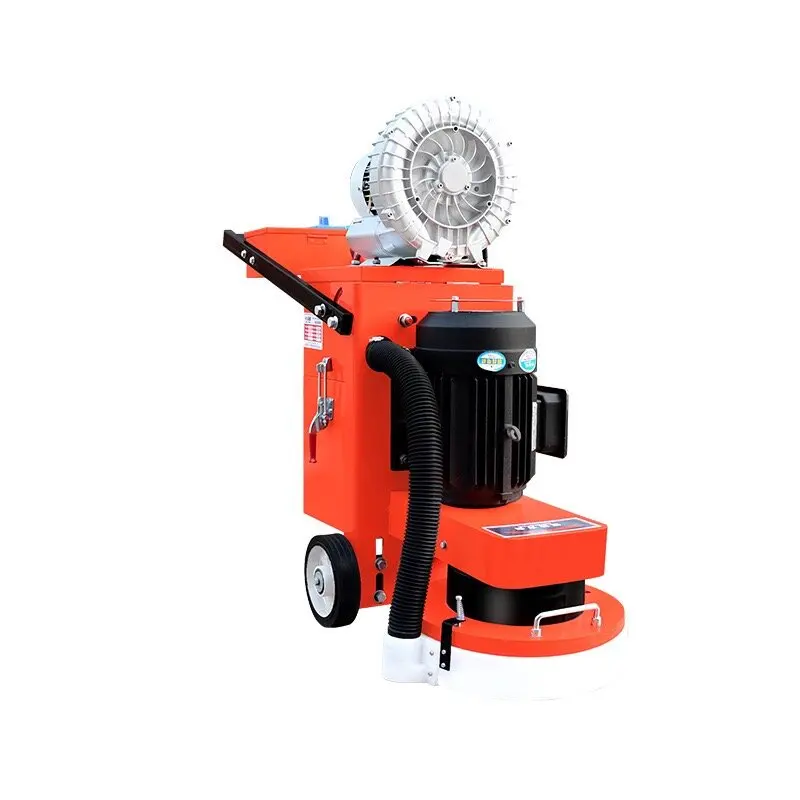 220v Hand Push 400mm Cement Grinder Dust Free Concrete Grinding Floor Polishing Machine
