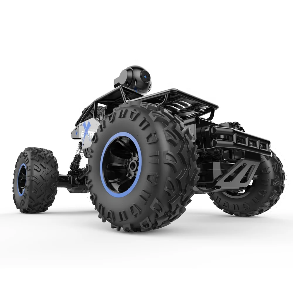 2.4Ghz Alloy Remote Control Cars With Camera 4WD Racing Vehicle Cross Country 1/16 Rc Car