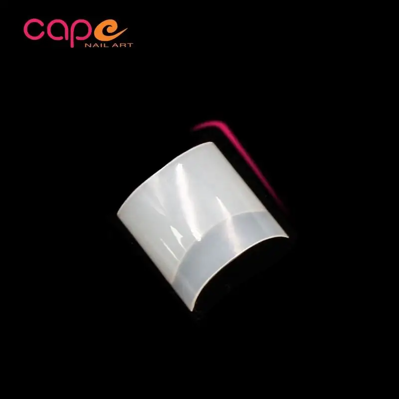 New Nail Supply Nail Processing Product Decorative Half Cover Square French Fingernails