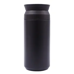 Вакуумная дорожная кружка с крышками, термос из нержавеющей стали с двойными стенками, 12 унций, для кофе, чая, горячей воды