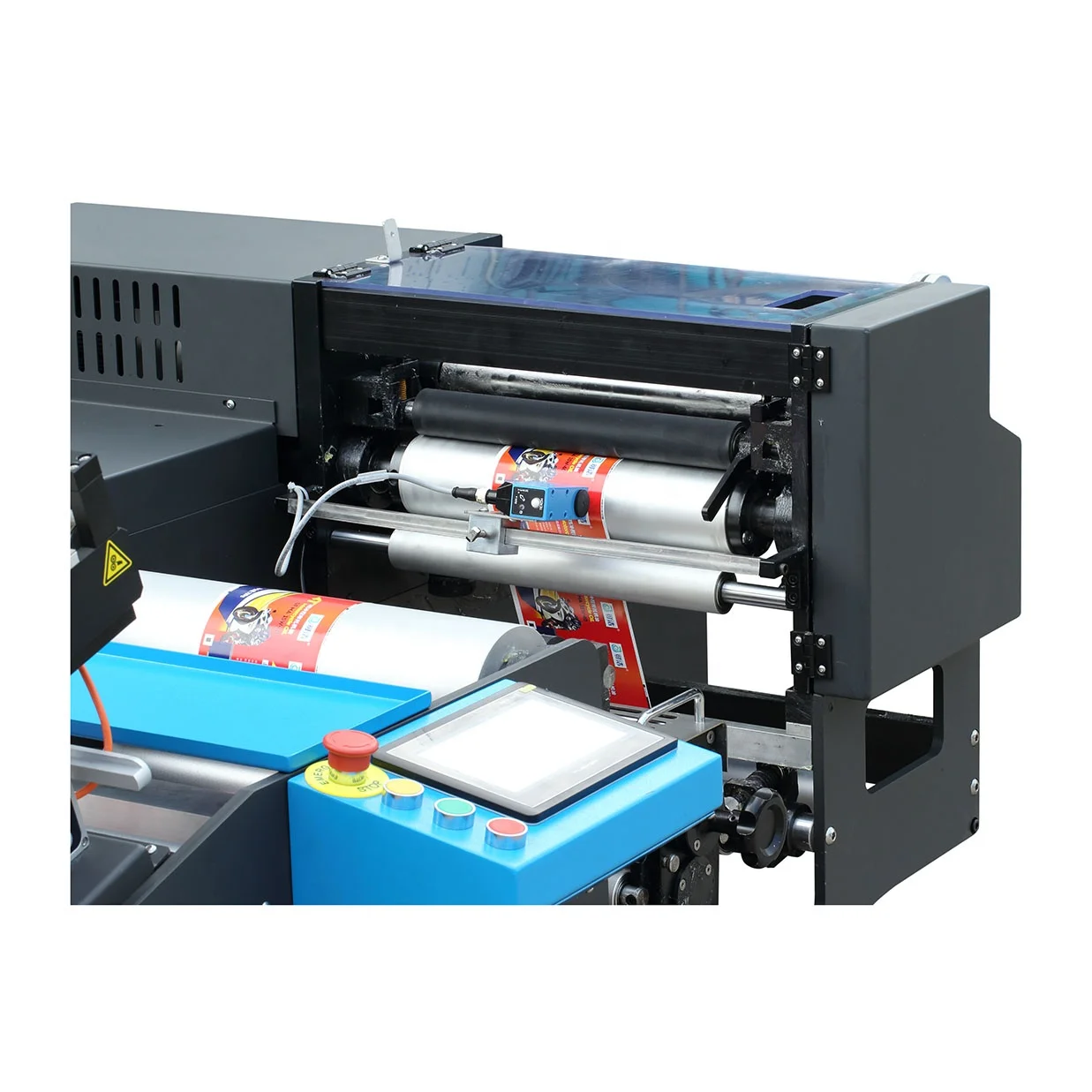 HONTEC HS-350 Post-press equipment high speed sheeting machine for drinks labels