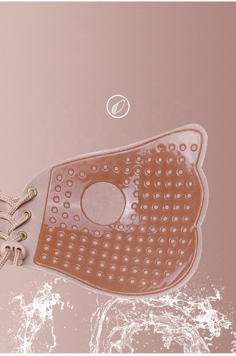 Bras for Women Hot Sex Adhesive 40 Size Large Plus Size Big Cup Sticky Invisible Bra Cups Seamless Women Bra