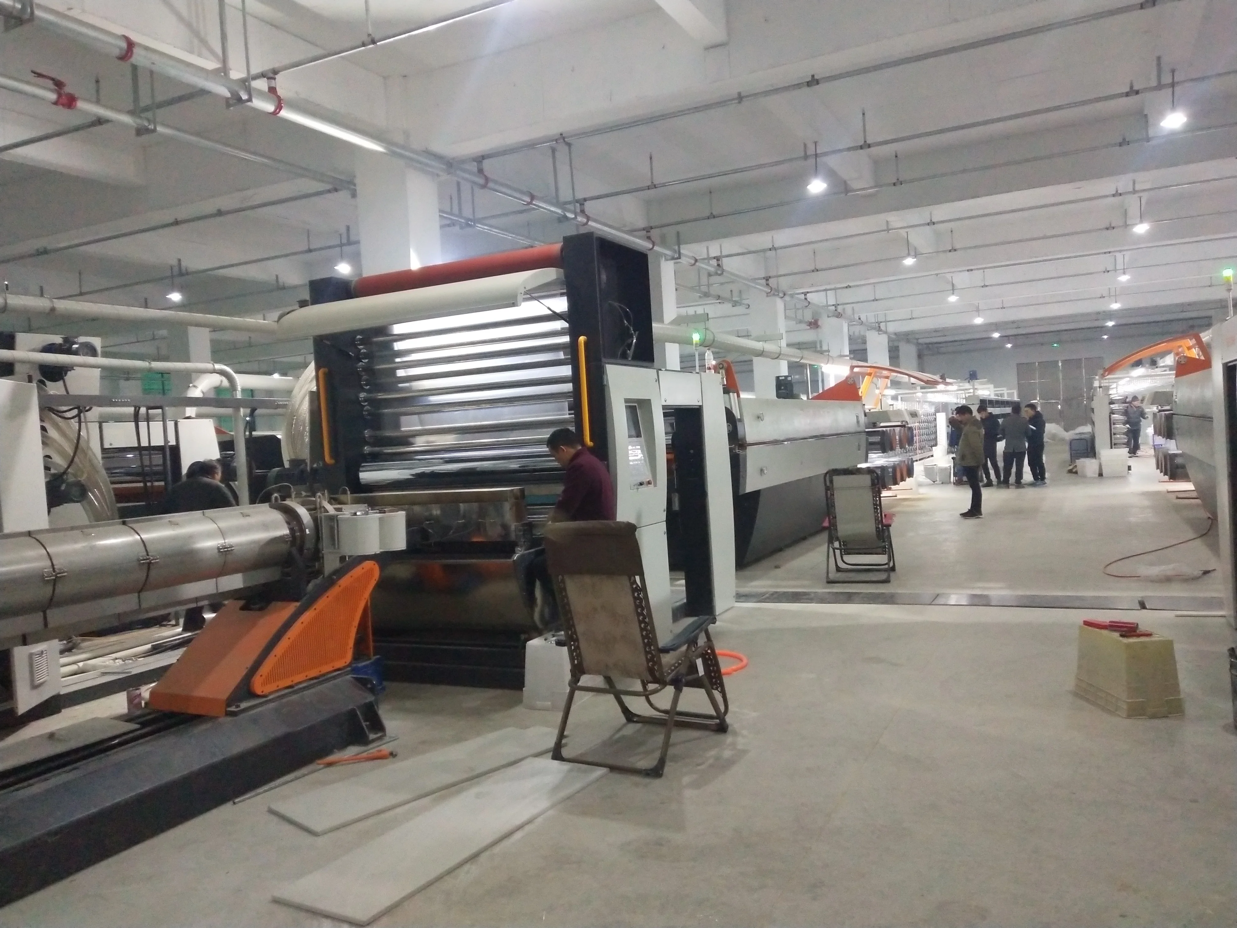 PP Woven Bag Making Machine Line Tape Yarn Extruding Machine