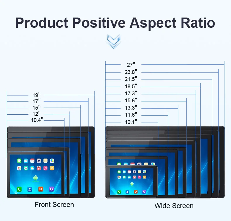 Oem High Bright 1000 Nits Outdoor Waterproof 185 Inch Vesa Embed 4k Ip65 Industry Pc Multi Touch Lcd Screen Monitors Industrial