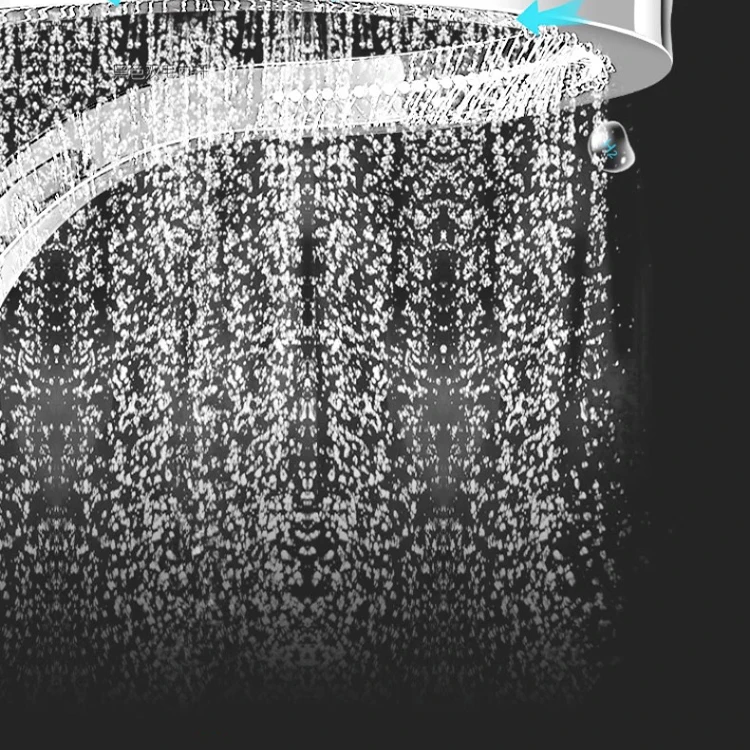 HIDEEP Jiangmen 2023 New Oxygen Rich Shower Supercharged Shower Faucet