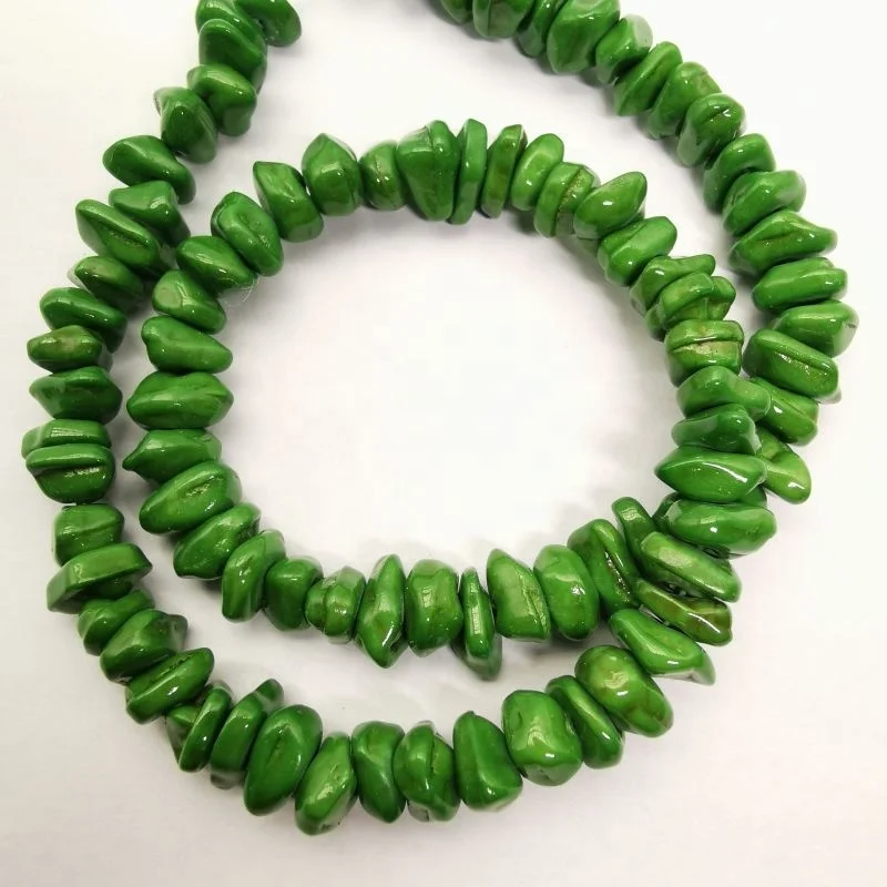 Chippings Beads 4x9mm Bright Colorful Turquoise Irregular macadam Beads Loose Beads Diy Accessories Jewelry Making