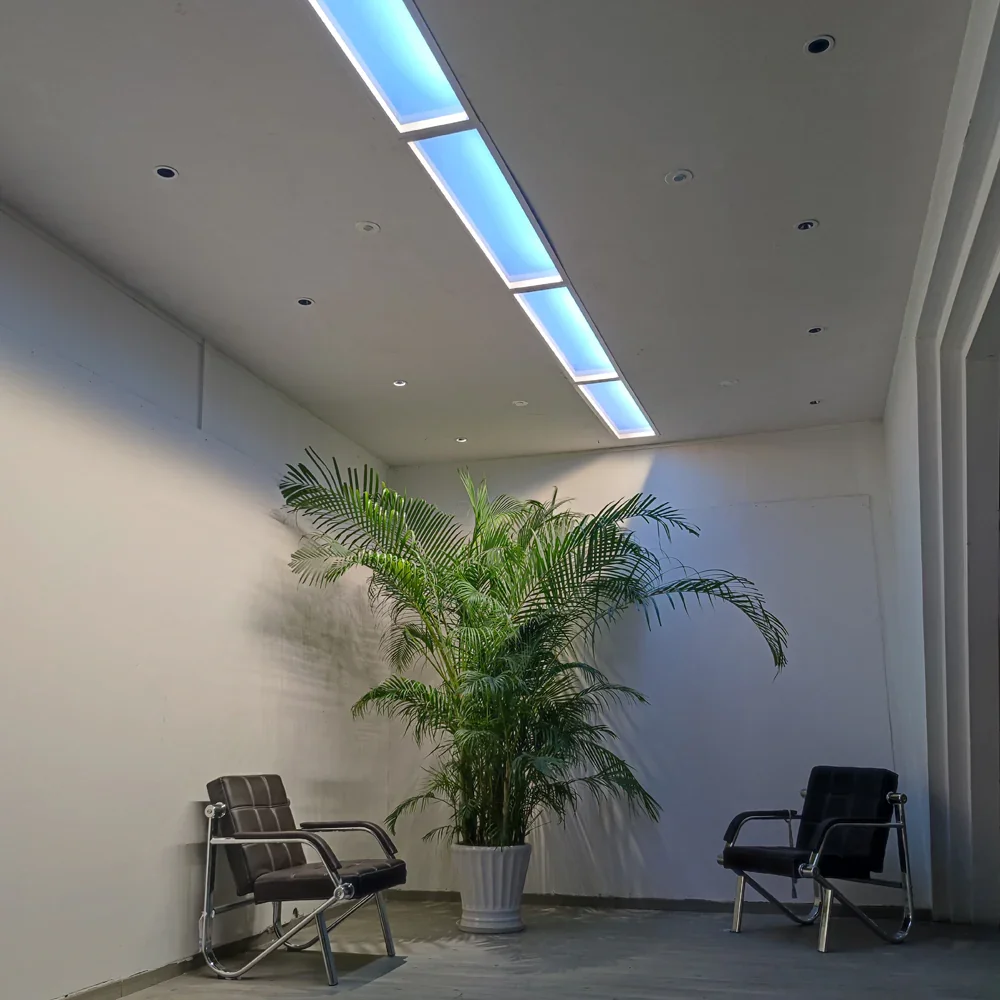 White Clouds LED Sky Panel Lighting 595*595mm Ra90 Sky Picture LED Ceiling Panel for Chemotherapy Room