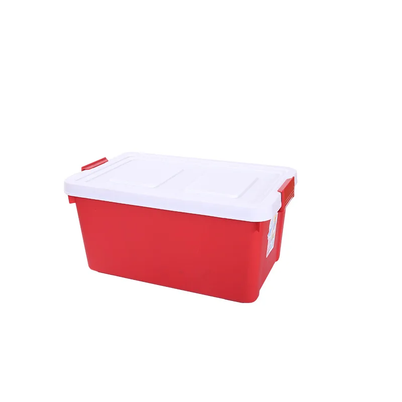 40L 60L Large Transparent Multipurpose Pp Plastic Storage Box Bin With Lid