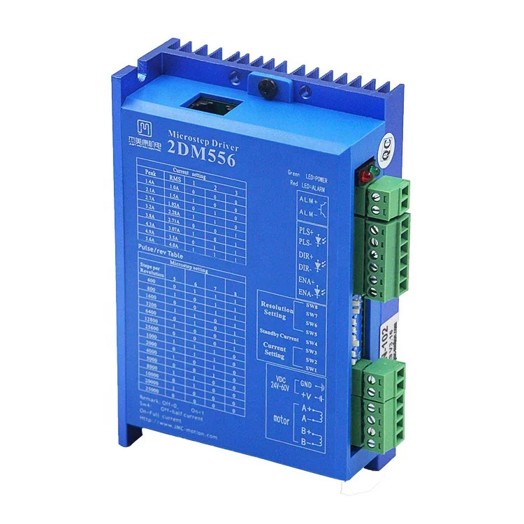 Цифровой шаговый Драйвер 2DM556, высокоскоростной драйвер с ЧПУ для гладкого крутящего момента