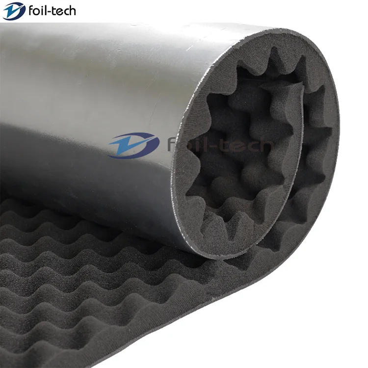 Factory Directly Supply Noise Barrier Products Acoustic Pipe Lagging Foam Materials