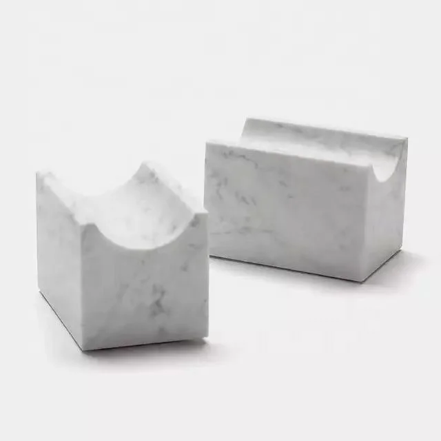 U-shaped Natural Stone Marble Wine Bottle Holder Wine Rack Champagne Stand Up Buckets Coolers & Holders Kitchen Storage