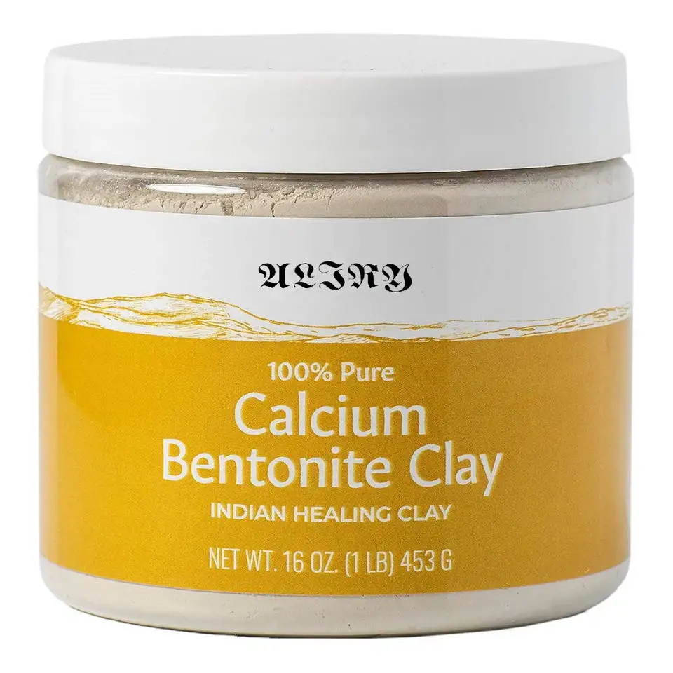 Private Label 100% Pure Facial Mask Indian Healing Calcium Bentonite Clay