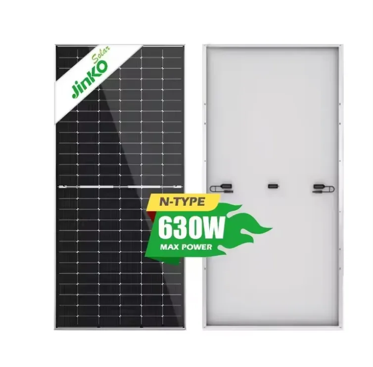 Jinko 580W 600W 630W paneles solares 600 w JKM560-580N-72HL4-BDV Bifacial Dual Glass