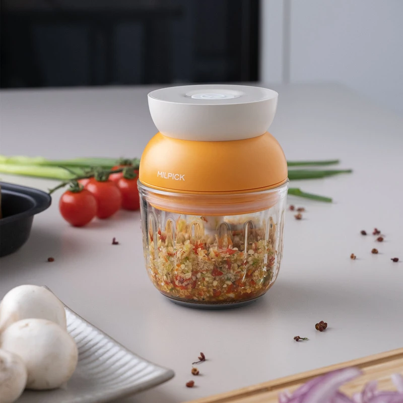 300 ML usb rechargeable portable and cordless multifunctional food slicer cutter vegetable chopper