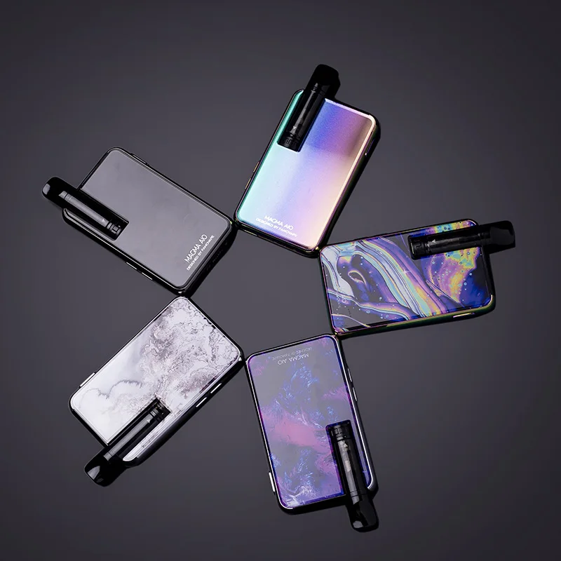 
2021 High Quality Nice Price Ultrathin Vape Mod Starter Kit Vape Pod 40W MAGMA AIO Pod Kit Support Samples 