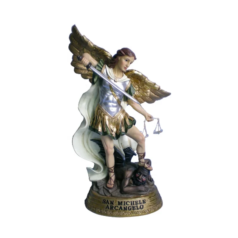 Hot Sale Resin Angel Arcangel Statue For Christmas Decoration