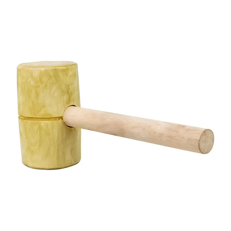 
Hot Sale Manufacture Handle Handmade Customization Small Natural Beech Wooden Hammer 