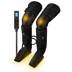 Reathlete Electric Recovery Boots Heat Leg Lymphatic Drainage Air Compression Therapy Foot & Calf & Thigh Massager  Sleeve