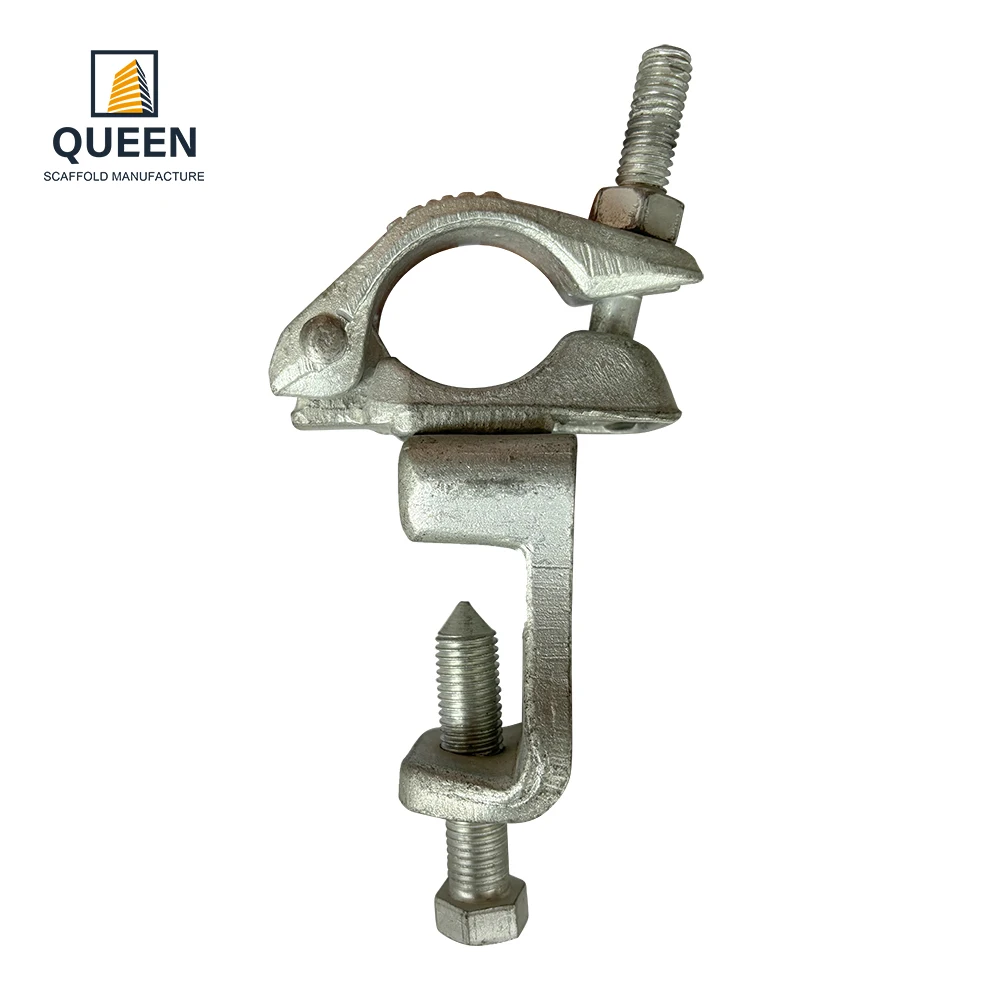 LINYI QUEEN BS1139 Drop Forged Adjustable Swivel Girder Coupler For Tubular Scaffolding Pipe and Fittings Parts