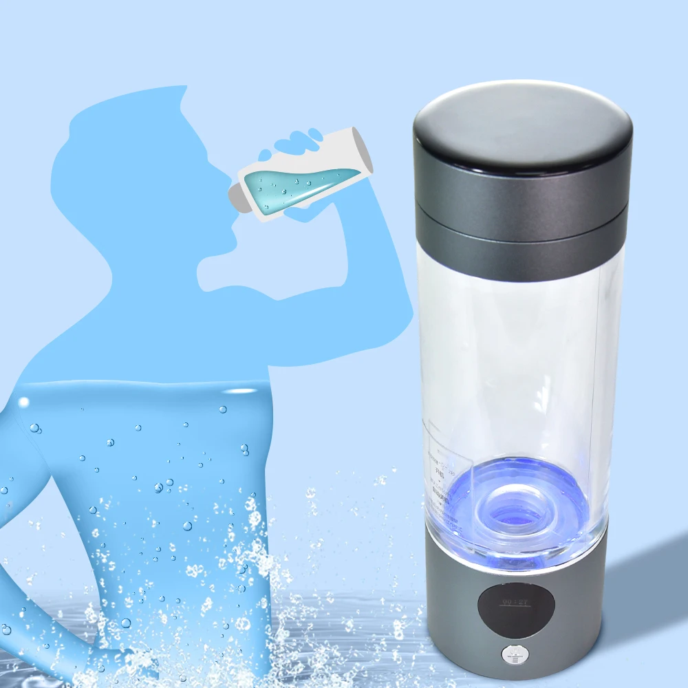 F2-2 High concentration hydrogen rich water cup for health improvement maintenance and beauty portable hydrogen water bottle