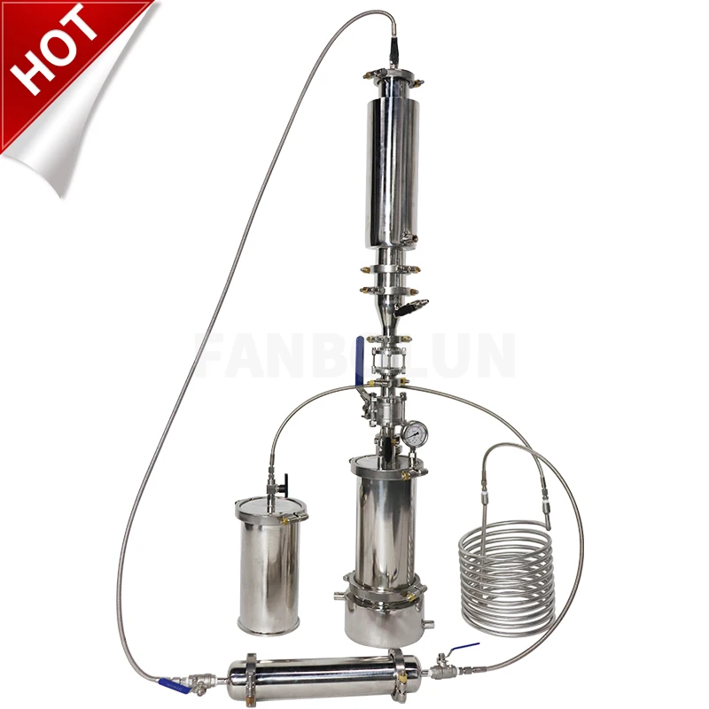 Wholesale High Quality Passive Closed Loop Extractor 1lb With Splatter Patter Receiving Pot And Recovery Tank Ontario Canada war