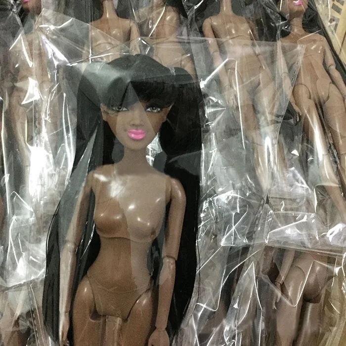 
2021 XBL Sue black skin plastic doll black americans African doll black doll 