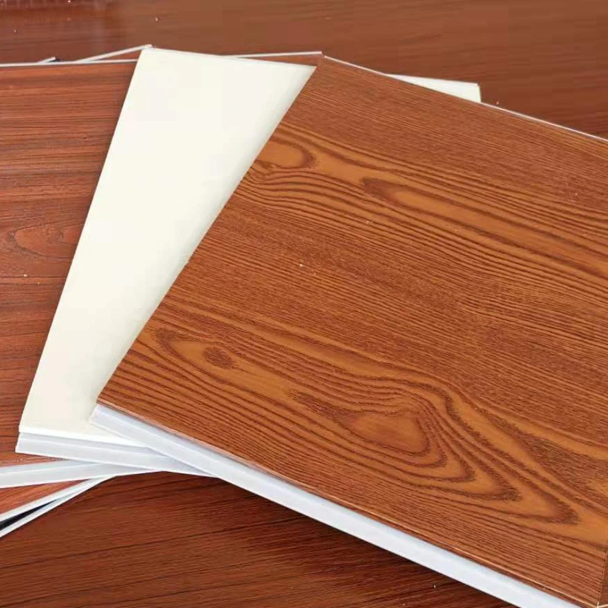Fonyi pvc celling panel decoration rigid pvc sheet panel fireproof pvc wood false ceiling panels