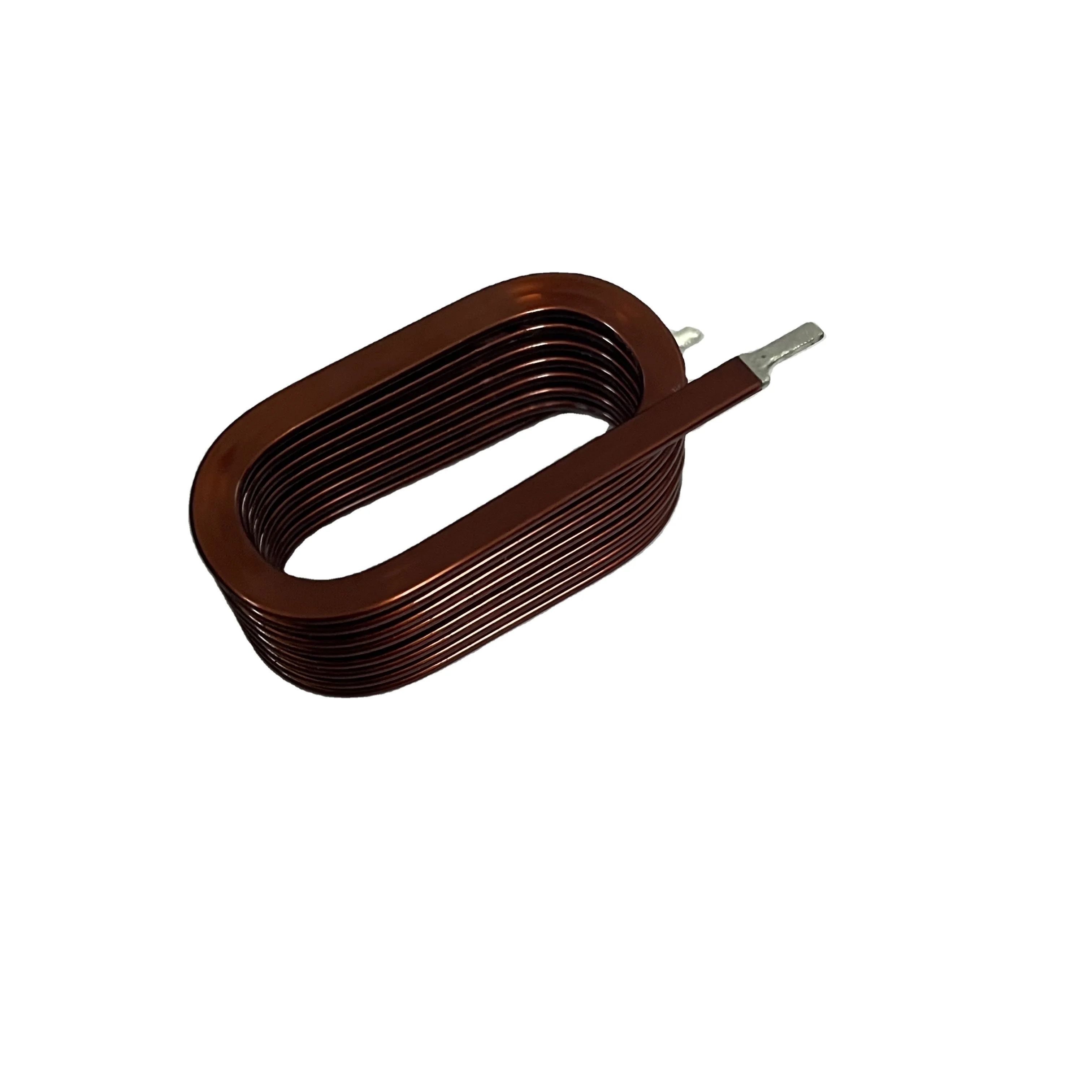 Youhui Customized Toroidal Air Core Choke Inductor Ari Coil Flat Copper Coil Toroidal Core Inductor Pfc Inductors