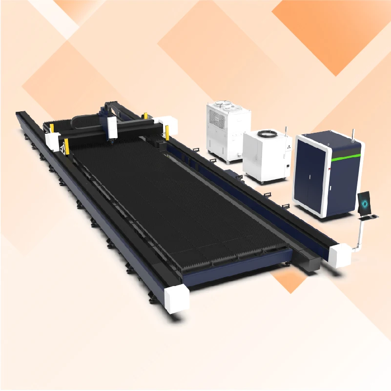 20kw Bevel Fiber Laser Cutting Machine 80mm Metal Laser Cutting Machine Slug Remover Anhui Donghai