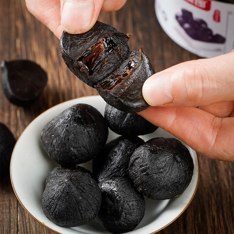 New first quality chinese black garlic solo black garlic