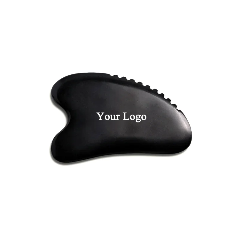 High Quality Bian Stone Gua Sha Scraping Massage Tool Natural Guasha Bian Stone for Face Sculpting
