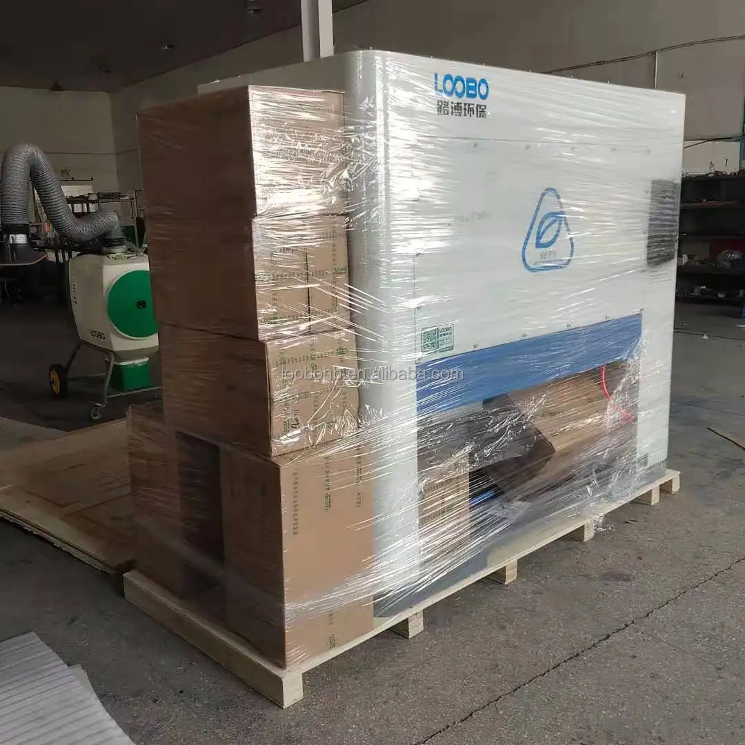 Plasma cutting dust collector for plasma table air filtration with cartridge filter and automatic cleaning system