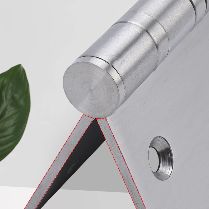 Factory High Quality 3/4/5 Inch Ball Bearing Metal 201/304 Stainless Steel Door Hinge For Wood Door