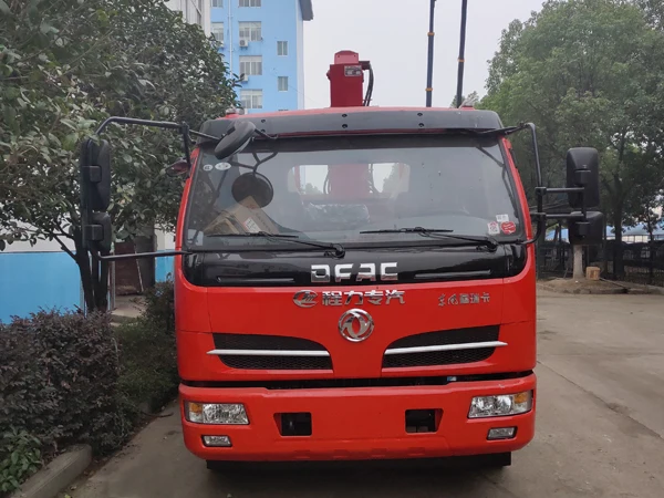 XC mg 5 Ton Telescopic Boom tipper Truck Mounted Mobile Crane for Sale