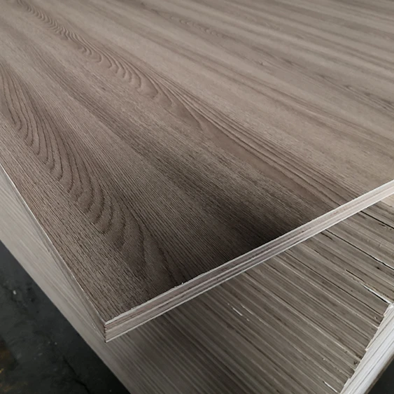18mm waterproof melamine laminated plywood board for furniture