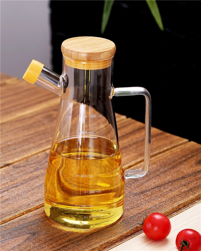  classical various capacity with stoper clear pyrex thermo glass vinegar soy sauce