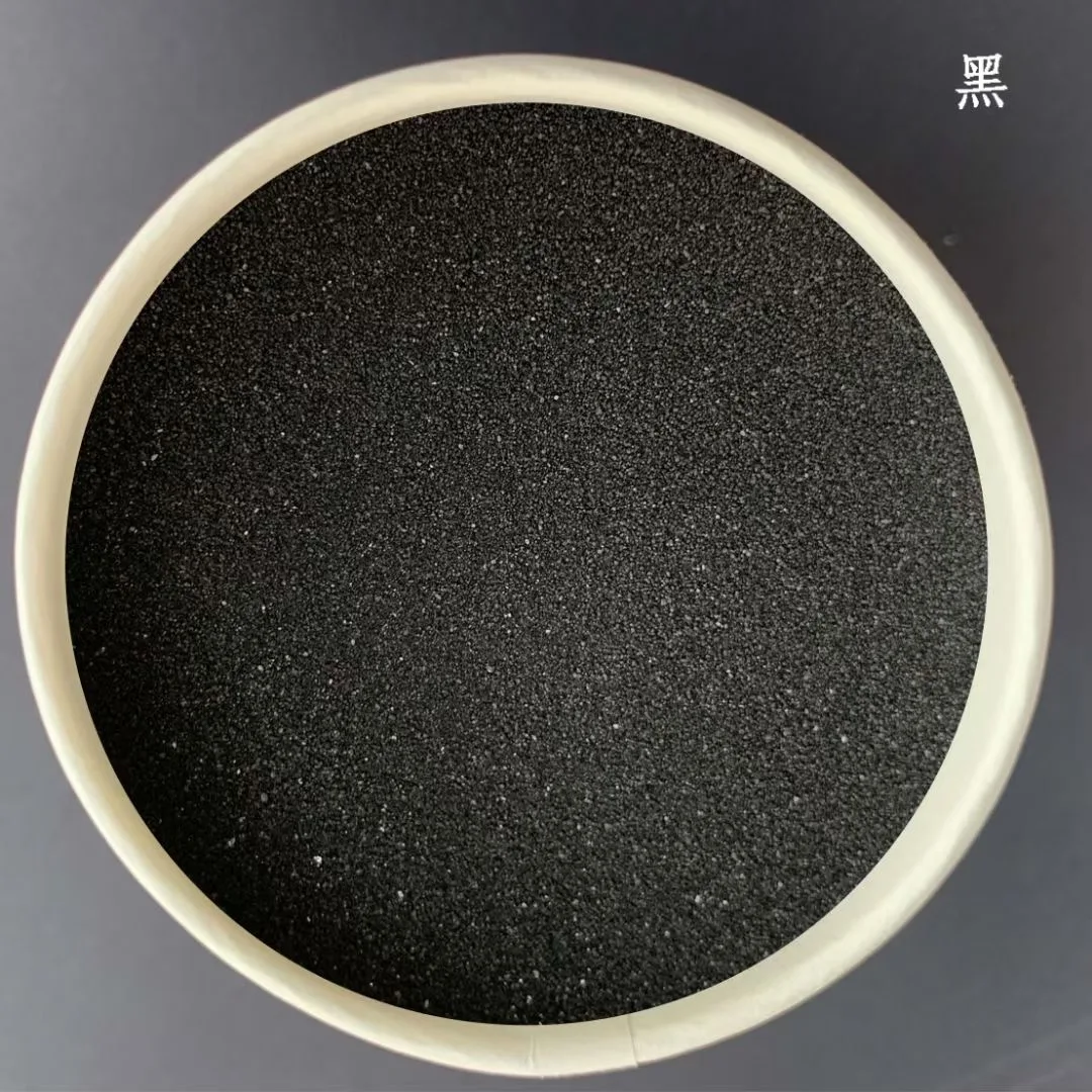 Натуральный процесс, черный металлический песок, лучший для облицовки стен/темный черный песок