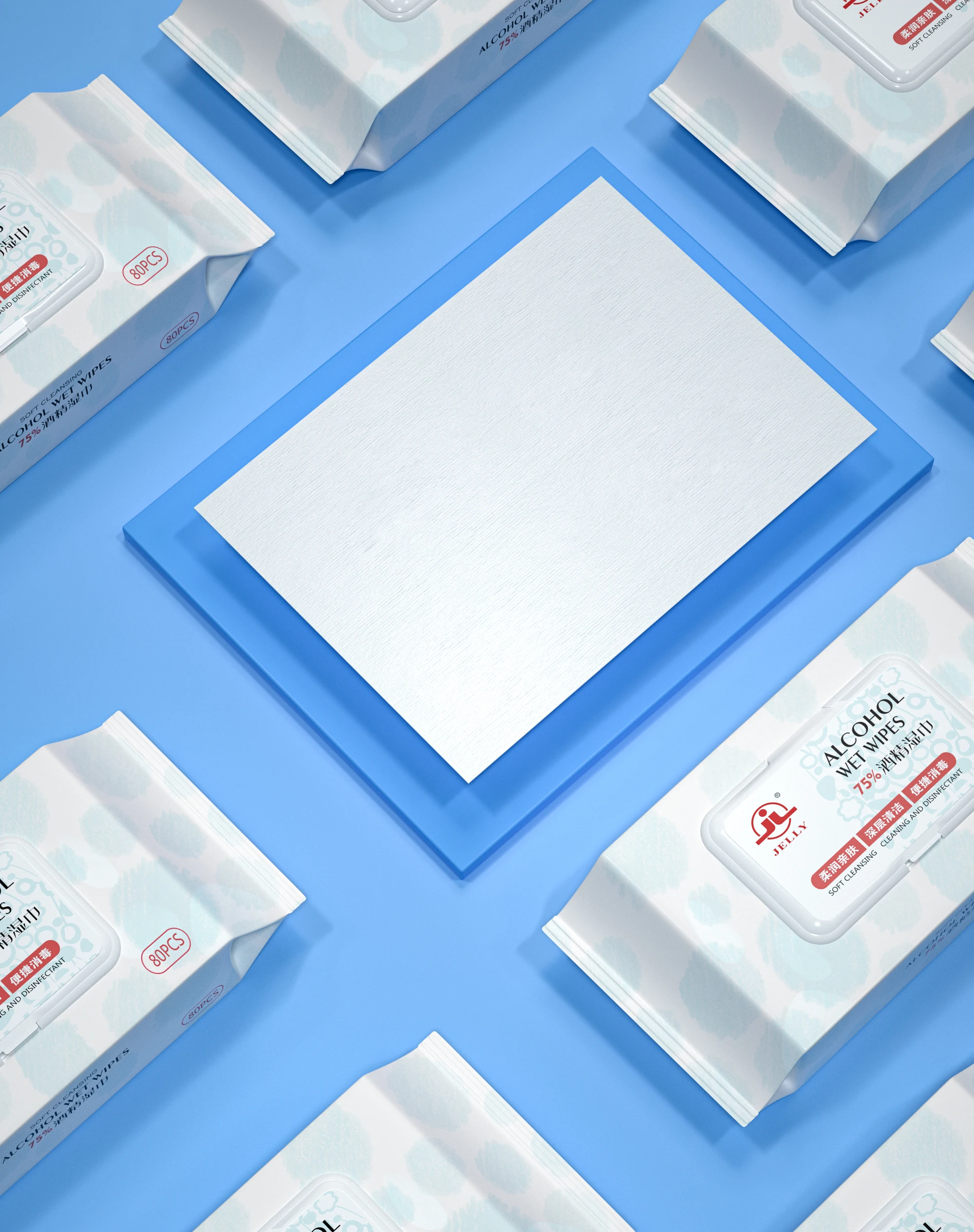 Deodorizing Body Wipes for Adults Bathing Shower Wipes Rinse Alcohol Disposable Sustainable Washcloths Adults Wipes