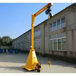2 Ton Moveable Jib Crane 12 Months with Pillar Price CE/ISO9001 360degree Yuantai CN;HEN 1-2t Loading Capacity 5m BZ